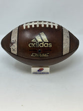 Load image into Gallery viewer, Delaware Fightin&#39; Blue Hens Game Used Adidas Dime NCAA Football
