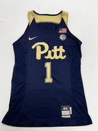 Pitt Panthers Team Issued / Worn Nike Women's Basketball Jersey Size 44 + 2 #1