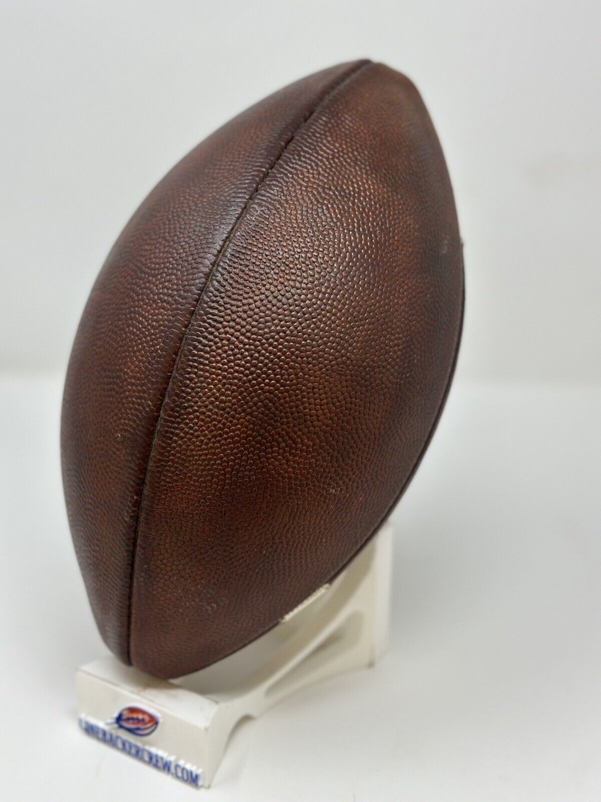 Wilson GST TDY Youth Leather Football - Size 8, Game Ready, Ages 12-14, Made In USA (New)