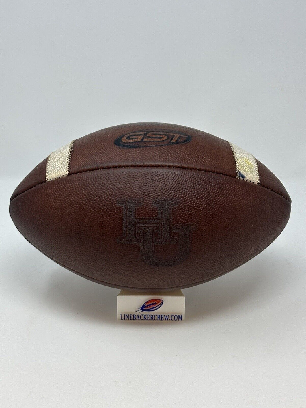 2018 Hampton University Pirates Game Used Wilson GST NCAA Football - Big South