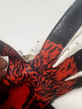 Load image into Gallery viewer, Rare Game Used Auburn War Eagle Under Armour Swarm Football Gloves TEAR on RH
