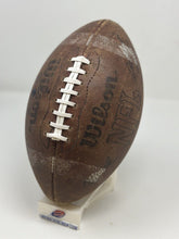 Load image into Gallery viewer, William &amp; Mary College Tribe Game Used Wilson NFL College Game Ball Pete Rozelle
