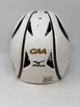 Load image into Gallery viewer, James Madison University JMU Dukes Game Worn Mizuno Baseball Batting Helmet #22
