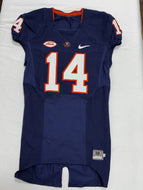 UVA Cavaliers Team Issued / Game Worn Football Jersey Nike Size 38 - #14 - ACC