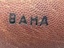 Load image into Gallery viewer, Alabama Crimson Tide Vintage Game Used Spalding J5-V NCAA Football Dry Tannage
