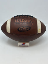 Load image into Gallery viewer, 2018 Hampton University Pirates Game Used Wilson GST NCAA Football - Big South
